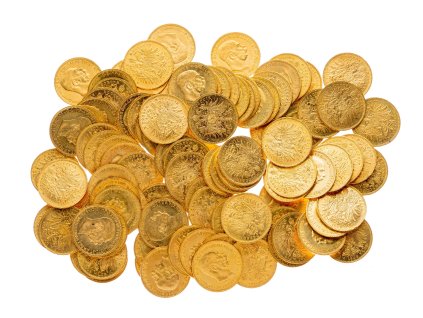 Zlatá 10 Koruna 1909, Schwartz, 100ks