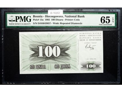 100 Dinara 1992-B-16262-1