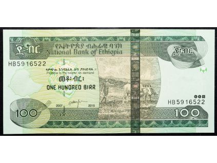 100 Birr 2015-B-16304-1