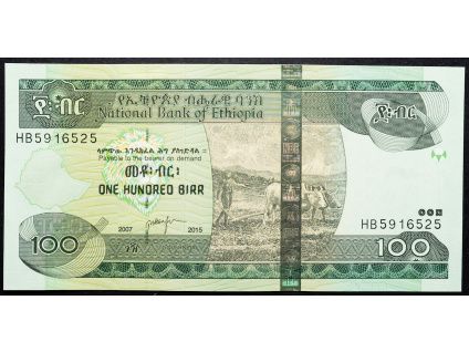 100 Birr 2015-B-16307-1