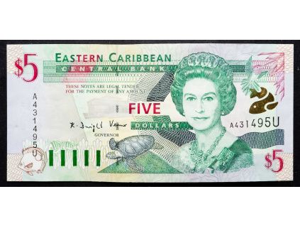 5 Dollars 2000-B-16331-1