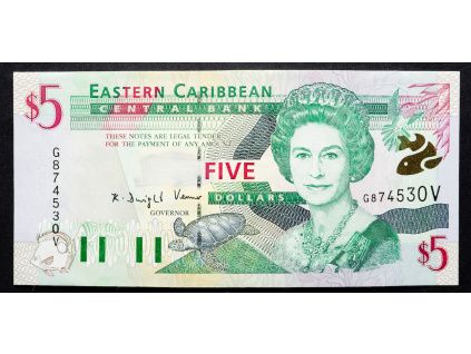 5 Dollars 2000-B-16332-1