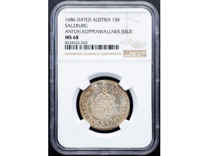 15 Krejcar 1686/1928-NGC-266-1