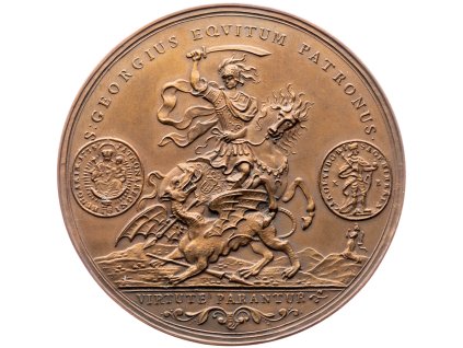 Medaile, Sv. Jiří, 1726/1914, HMA