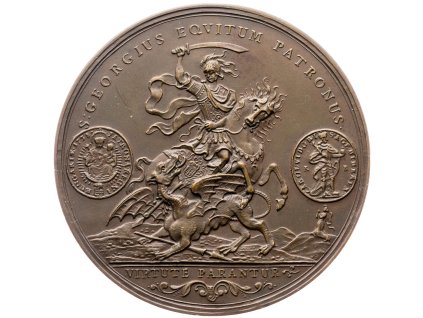 Medaile, Sv. Jiří, 1726/1914, HMA
