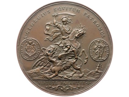 Medaile, Sv. Jiří, 1726/1914, HMA