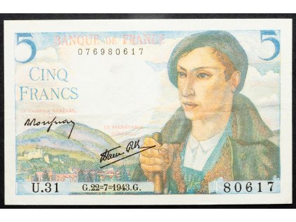 5 Francs 1943-B-16908-1