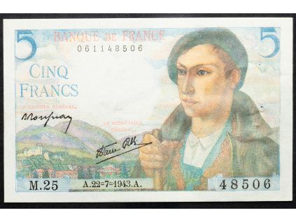 5 Francs 1943-B-16911-1