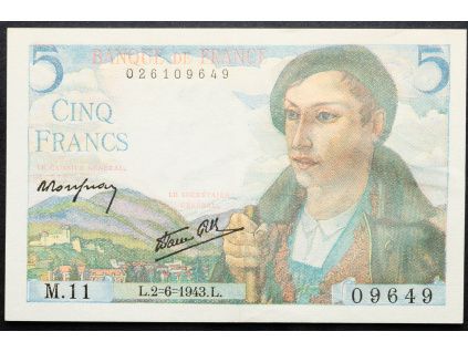 5 Francs 1943-B-16915-1