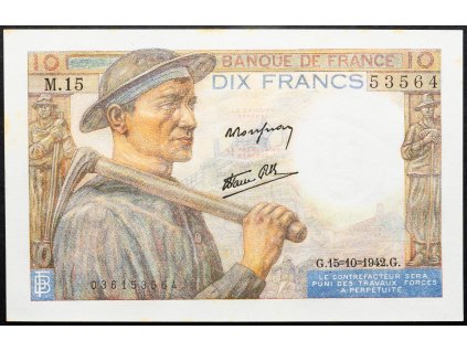 10 Francs 1942-B-16927-1