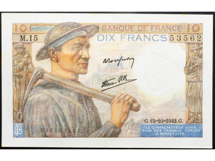 10 Francs 1942-B-16928-1