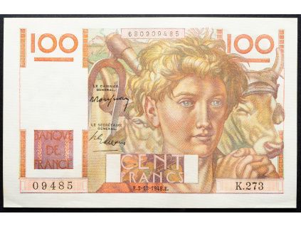 100 Francs 1948-B-17020-1