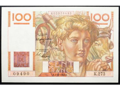 100 Francs 1948-B-17021-1