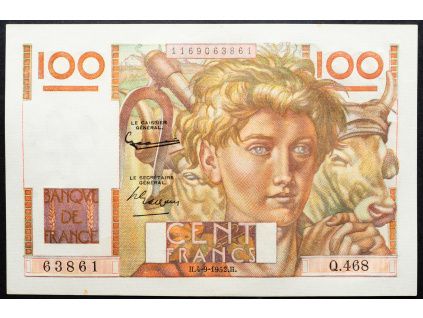 100 Francs 1952-B-17031-1