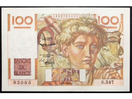 100 Francs 1953-B-17041-1