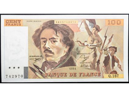 100 Francs 1991-B-17046-1