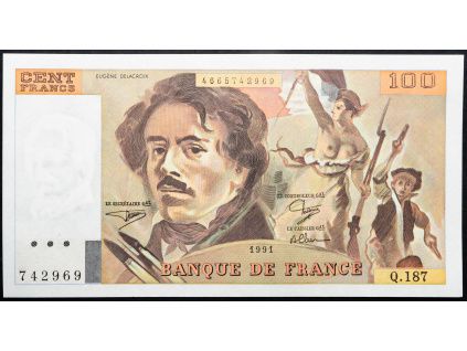 100 Francs 1991-B-17047-1