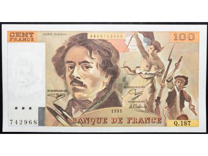 100 Francs 1991-B-17048-1