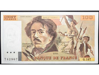 100 Francs 1991-B-17051-1