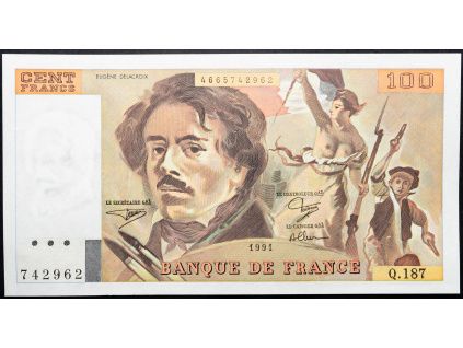 100 Francs 1991-B-17052-1