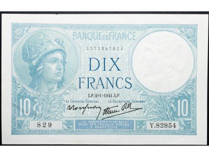 10 Francs 1941-B-17065-1