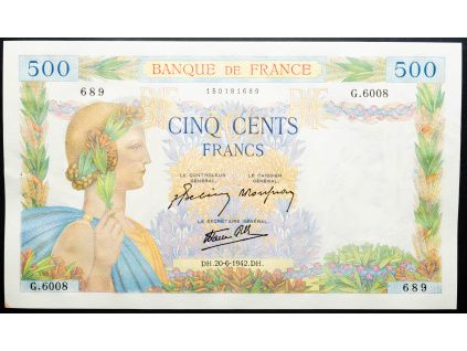 500 Francs 1942-B-17081-1