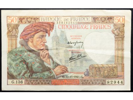 50 Francs 1941-B-17091-1
