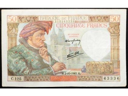 50 Francs 1941-B-17095-1