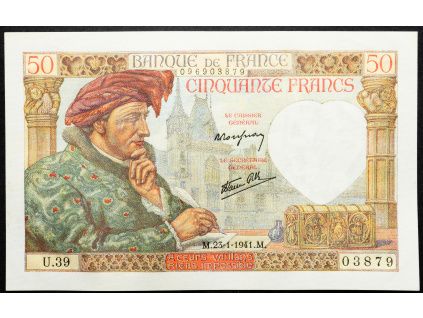 50 Francs 1941-B-17110-1