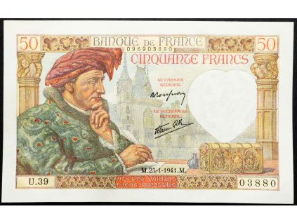 50 Francs 1941-B-17111-1