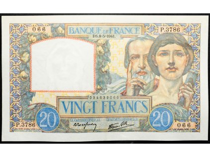 20 Francs 1941-B-17119-1