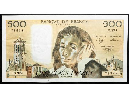 500 Francs 1990-B-17132-1