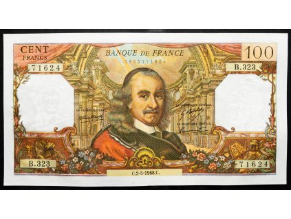 100 Francs 1968-B-17167-1
