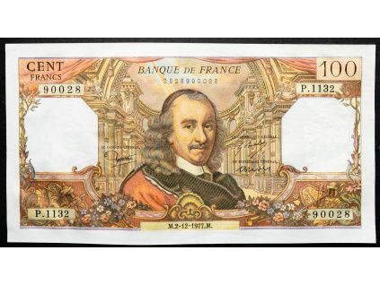 100 Francs 1977-B-17182-1