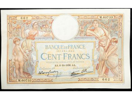 100 Francs 1938-B-17207-1