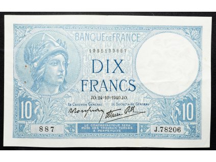 10 Francs 1940-B-17213-1