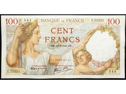 100 Francs 1941-B-17227-1