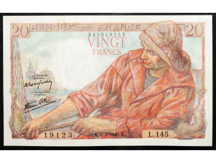 20 Francs 1945-B-17243-1
