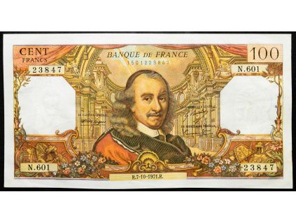 100 Francs 1971-B-17280-1