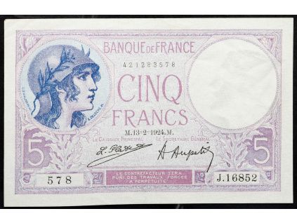 5 Francs 1924-B-17362-1