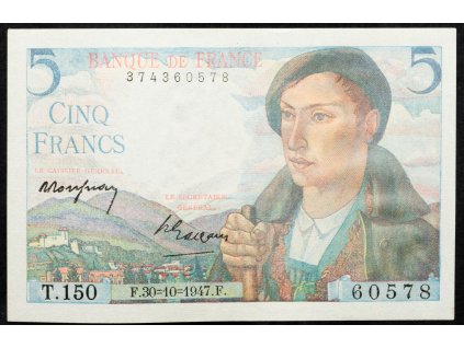 5 Francs 1947-B-17390-1