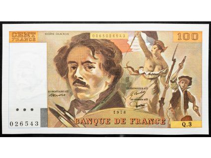 100 Francs 1978-B-17457-1