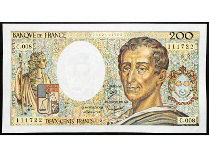 200 Francs 1981-B-17462-1