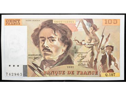 100 Francs 1991-B-17466-1