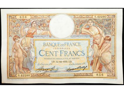 100 Francs 1933-B-17511-1