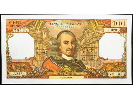 100 Francs 1968-B-17525-1