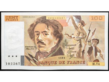 100 Francs 1984-B-17527-1