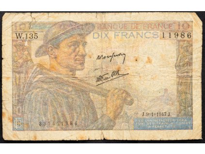 10 Francs 1047-B-19564-1