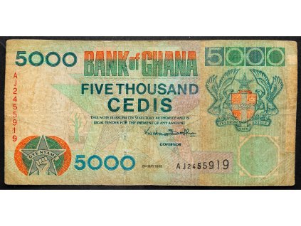 5000 Cedis 1998-B-19366-1
