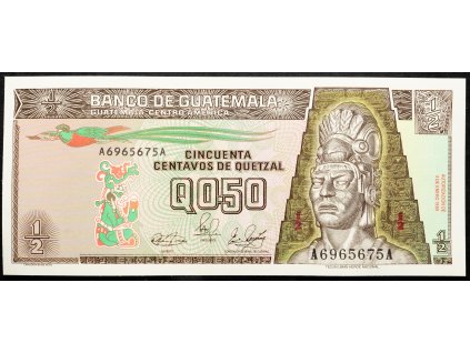 0,50 Quetzal 1989-B-17810-1